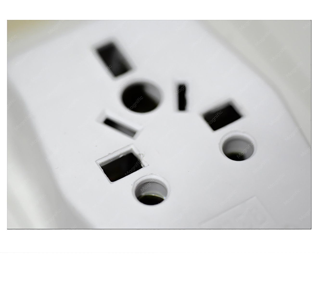 Don't look for the international socket in me, Paul has it in his suitcase