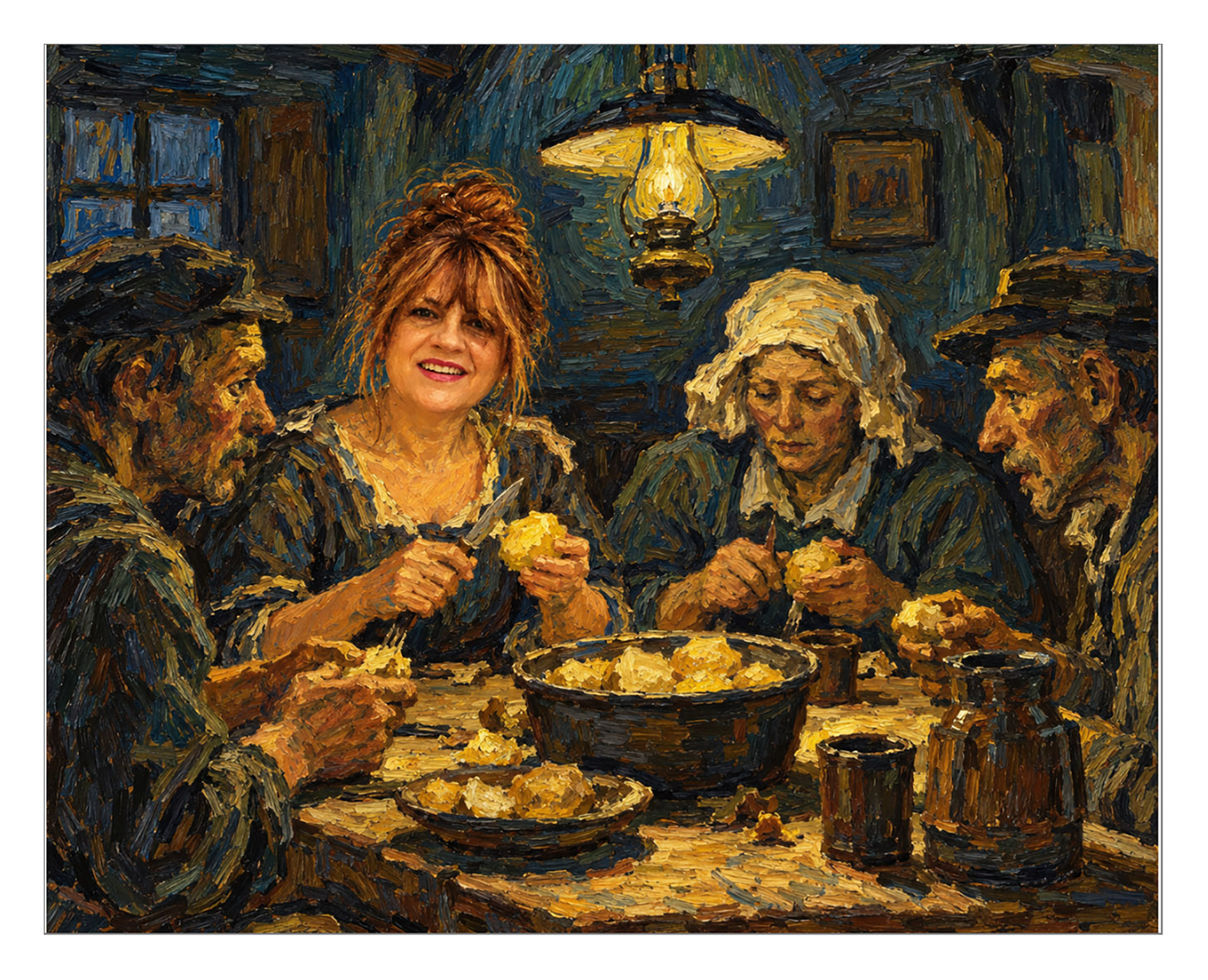 Potato Eaters, Vincent van Gogh, 1885